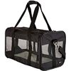 NEW AMAZON BASICS BLACK SOFT MESH SIDED PET