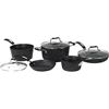 NEW REPACKED STARFRIT "THE ROCK" 8 PIECE COOKWARE