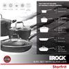 Image 2 : NEW REPACKED STARFRIT "THE ROCK" 8 PIECE COOKWARE