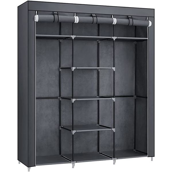 NEW REPACKED SONGMICS 59" PORTABLE WARDROBE