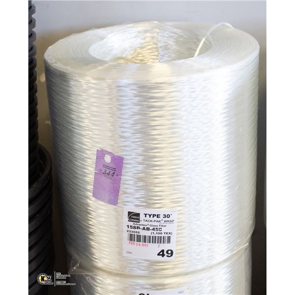 LARGE ROLL TYPE 30 TACK-PAK ADVANTEX  GLASS FIBRE