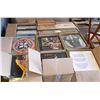 Image 1 : PALLET OF RECORDS CONTAINS ROCK POP COUNTRY