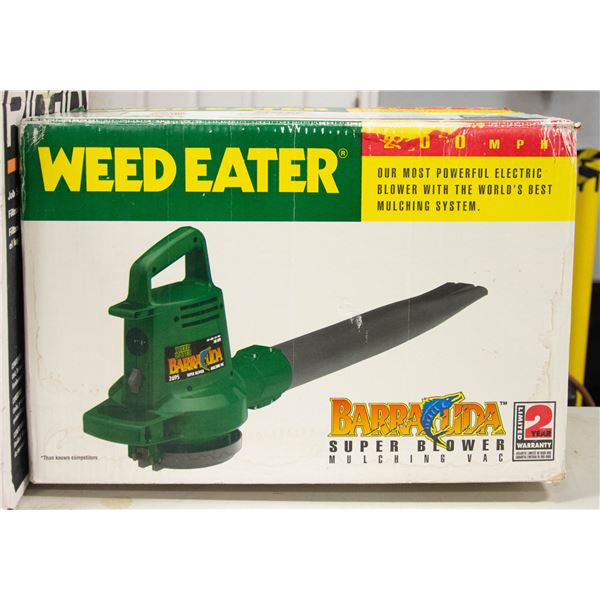 WEED EATER ELECTRIC BLOWER VACUUM