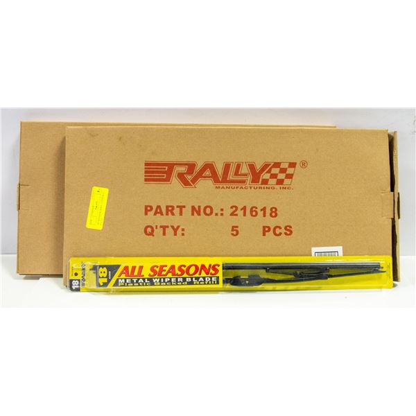 18" WIPER BLADES - 2 X NEW 5 PACKS