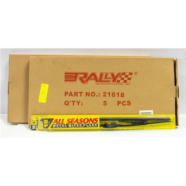 18" WIPER BLADES - 2 X NEW 5 PACKS