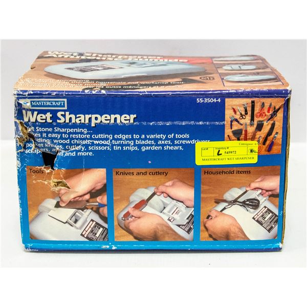 MASTERCRAFT WET SHARPENER