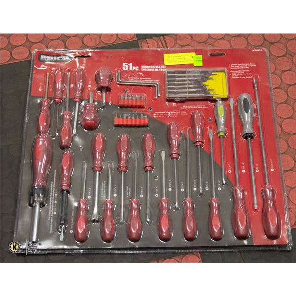 SHOPPRO 51PC SCREWDRIVER SET