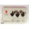 Image 1 : NEW BOX OF 12 WINE GLASSES.