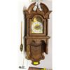 Image 1 : WALL PENDULUM CLOCK WITH CHIME 38" TALL