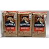 Image 1 : 3 BAGS OF QUAKER QUICK OATS 1 KG BAGS