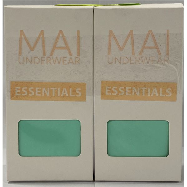 LOT OF 2 MAI UNDERWEAR ESSENTIALS THONG MEDIUM