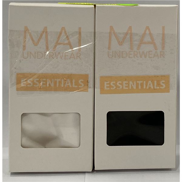 LOT OF 2 MAI UNDERWEAR ESSENTIALS THONG SMALL