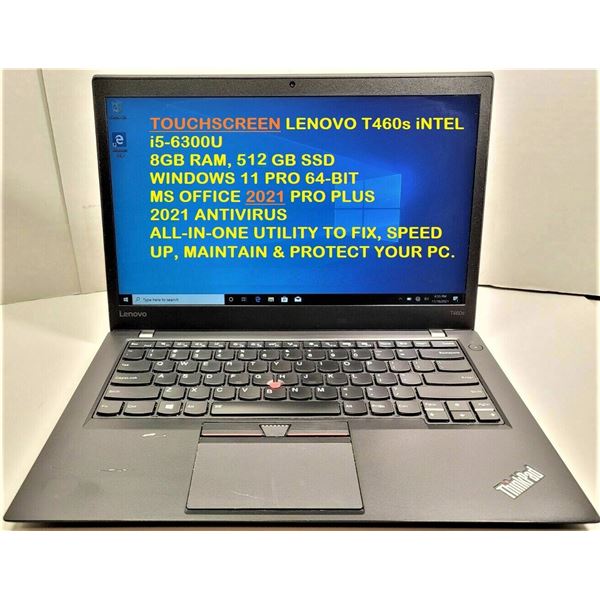 LENOVO THINKPAD T460S TOUCH SCREEN FHD DISPLAY i5