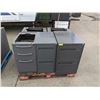 Image 1 : PALLET OF 5 ASSORTED GREY 2 & 3 DRAWER FILING CABINETS