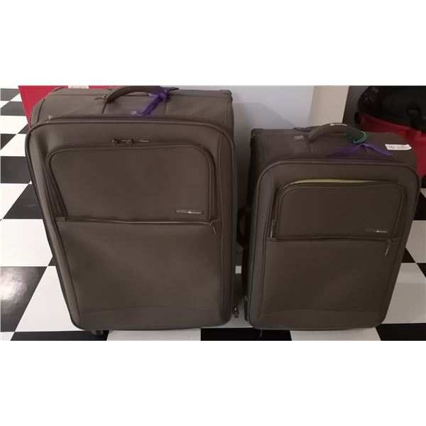 2 x Delsey Suitcases