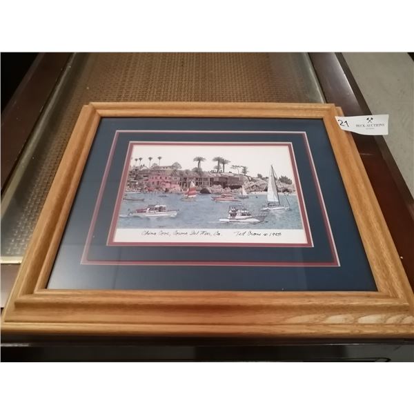 "China Cove, Corona Del Mar, Ca" by Ted Crane