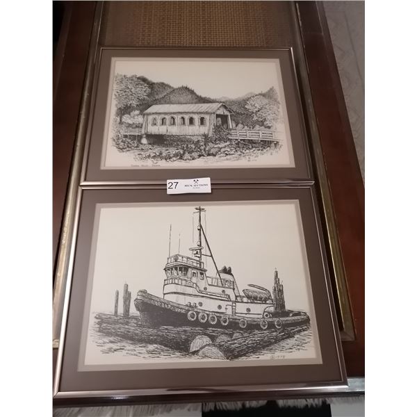 "Sunny Valley, Oregon" and "Barbara Foss" by Don R. Morrow