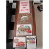 Image 1 : Retro Automobile Advertising - Metal Signs, Framed Posters