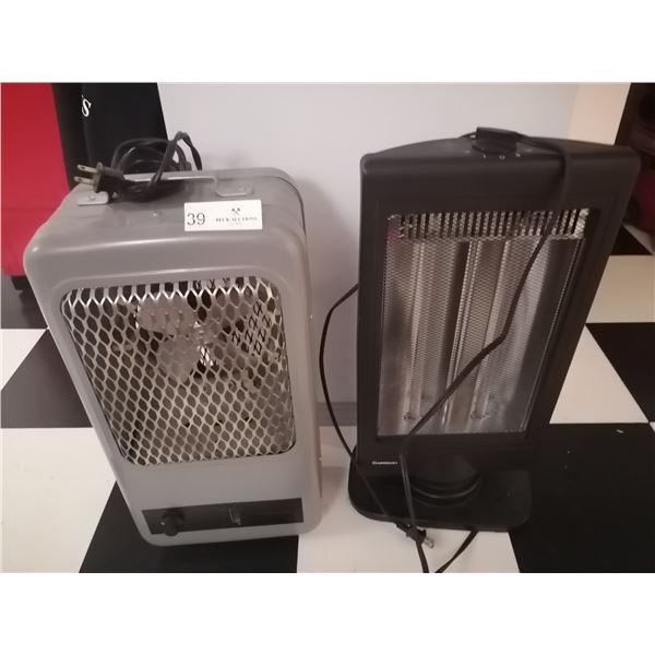 2 x Floor Heaters - Standard and Garrison (Model No. 043-6078-8)