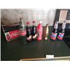 Image 1 : Vintage Coca-Cola and Pepsi Bottles w/ Carrying Tray