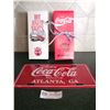 Image 1 : Hot August Nights 1994 and 1995 Commemorative Coca-Cola Bottles and Coca-Cola License Plate