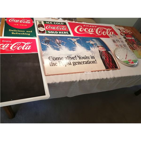 Assorted Coca-Cola (and Other) Advertising