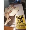 Image 1 : Elvis Poster and Stand-Up Marilyn Monroe Cardboard Cut-Out