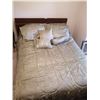 Image 1 : Double Bed with SpineProtector Mattress and Feather Bed Pillow Top