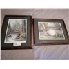 Image 1 : 2 x Framed Lithograph Prints by Rose Schul