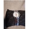 Image 2 : Womens' Stainless Steel Bulova Watch with Mother of Pearl Face