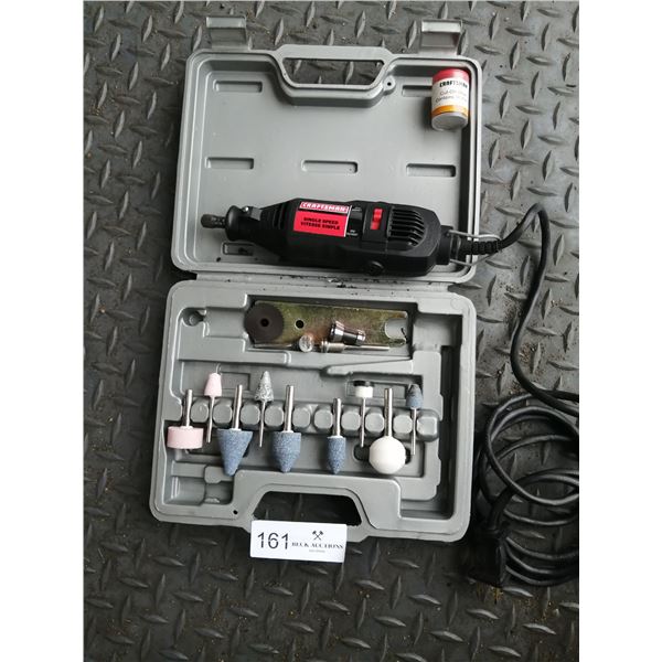 Craftsman Single Speed Dremmel (Model. 572.360520) with Attachments