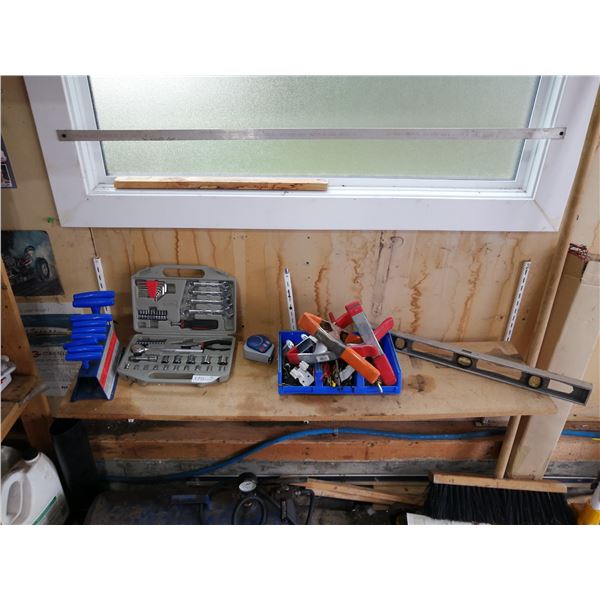 Toolbox, Hex Key Set, 4 x Clamps, Level, EZ Read Recording Measuring