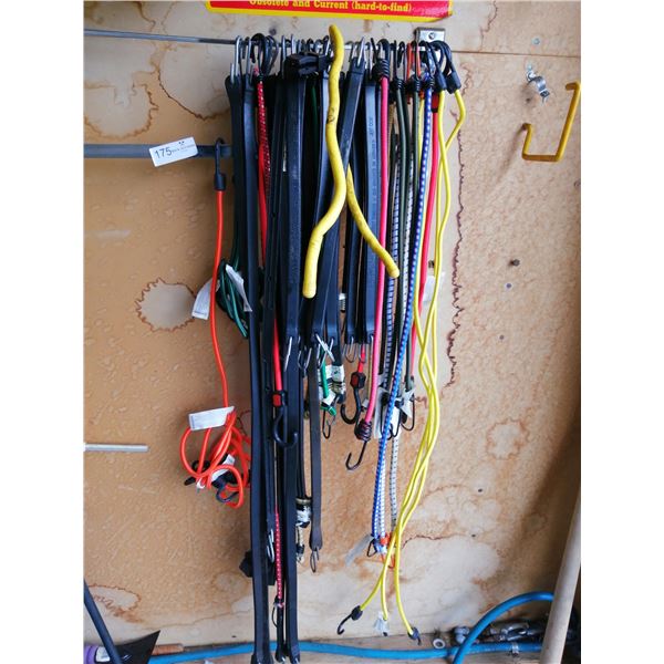 Large Assortment of Bungee Cords