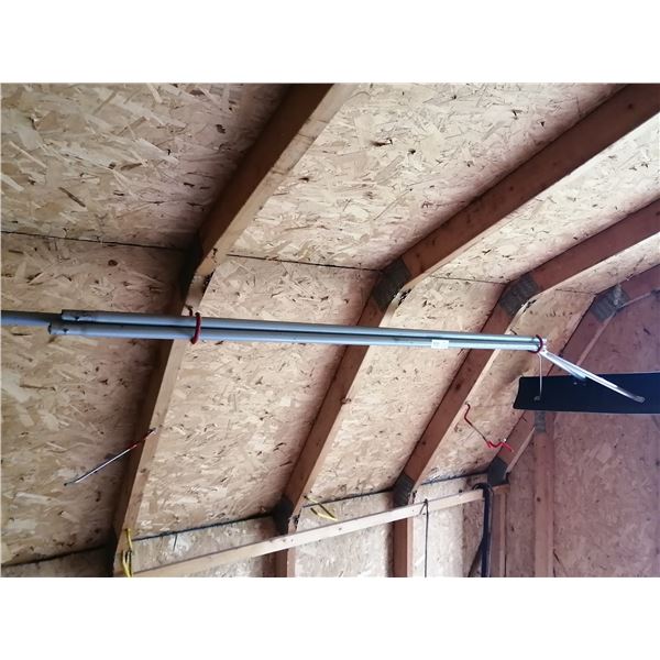 Roof Rake w/ Extender Attachments