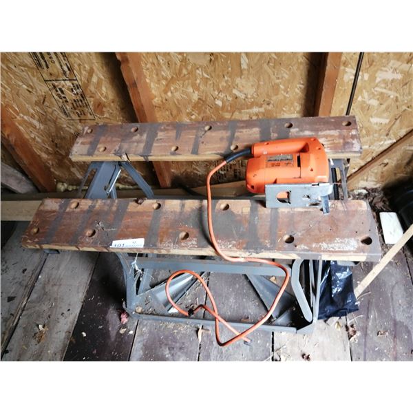 2-Speed Jigsaw (Model No. 7514-04) w/ Work Bench