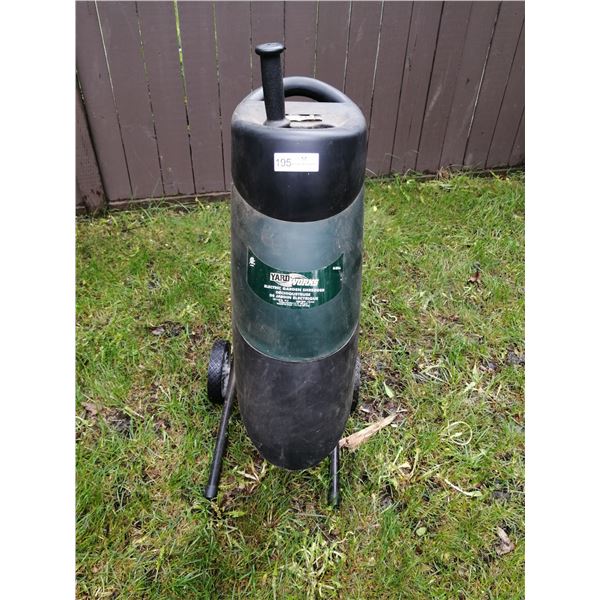 Yard Works Electric Garden Shredder (Model No. 60-3870-6)