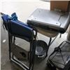 Image 1 : COLEMAN PROPANE CAMP STOVE AND FOLDING CAMP CHAIR