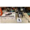 Image 1 : OSTER SCTX SERIES 12 CUP COFFEE MAKER AND SET OF 3 TFAL PANS