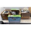 Image 1 : 3 BOXES OF PLUMBING SUPPLIES AND REGOISTER COVERS