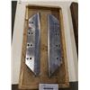 Image 2 : 2 VERY SHARP PLANER BLADES 15.25 INCHES LONG