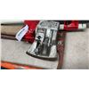 Image 7 : SPLITTING MAUL WITH FIRE AXE, FIBERGLASS HANDLES AND HANDSAWS