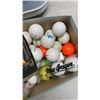 Image 3 : LOT OF GOLF BALLS AND CLUBS IN BAG