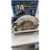 Image 7 : CRATE OF LIFTING STRAPS, EMERGENCY RESCUE WINCH AND CIRCULAR SAW