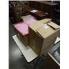 Image 1 : 2 BOXES OF BUBBLE WRAP BAGS AND FOAM PACKING MATERIAL