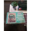 Image 2 : CAMP STOVE, LANTERN, COOLER AND MAN CAVE SIGN