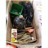 Image 8 : HEDGE TRIMMER, SANDING DISCS, HAND HELD SPREADER, BRASS LOG HOLDER