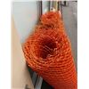 Image 5 : 3 ROLLS OF ORANGE SAFETY MESH FENCING