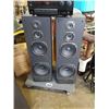 Image 8 : KENWOOD KR-X1000 SURROUND RECEIVER AND PAIR OF KENWOOD DUAL ZONE ADSS JL969 FLOOR SPEAKERS ALL WORKI