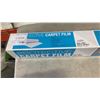 Image 2 : ROLL OF EASY MASK PROTECTIVE CARPET FILM - 200 FOOT X 36 INCHES