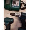 Image 17 : MAKITA 18V CORDLESS TOOL SET - INCLUDES 2 DRILLS, IMPACT GUN, 2 BATTERIES AND CHARGER - TESTED WORKI